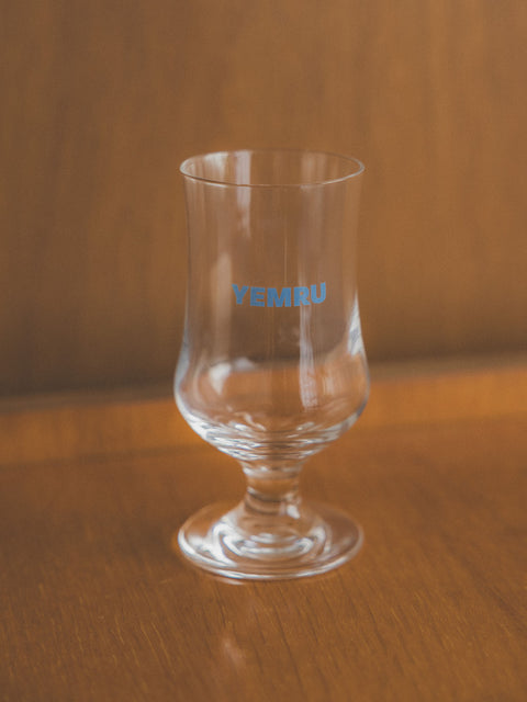 YEMRU logo glass